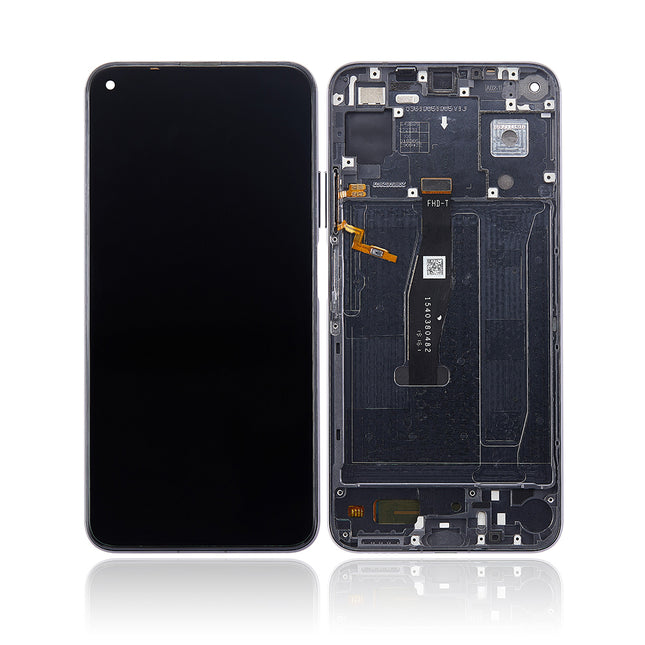 For Honor 20 / Nova 5t LCD Assembly With Frame Black(Refurbished)(SKU:1316357)