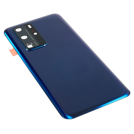 For Huawei P40 Pro Back Cover With Camera Cover Blue(Aftermarket Plus)(SKU:1480800)