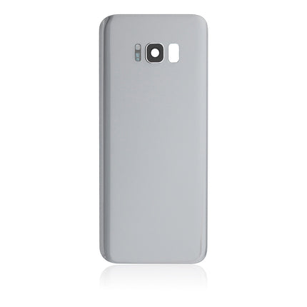 For Samsung Galaxy S8 Plus/G955 Back Cover With Camera Cover(No Logo) Silver(Aftermarket Plus)(SKU:1087204)