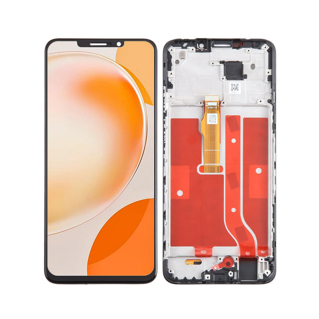 For Huawei Nova Y91 LCD Assembly With Frame | Black (Refurbished)