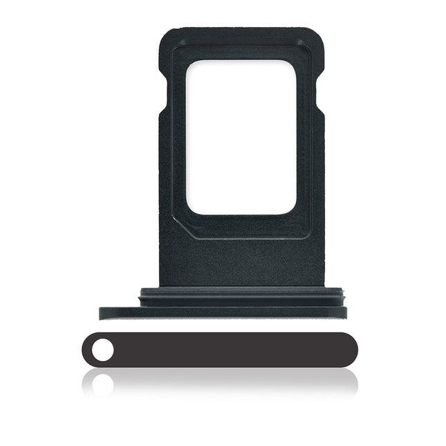 For iPhone 11 | Sim Card Tray/Dual Sim Card | Black(Premium OEM)