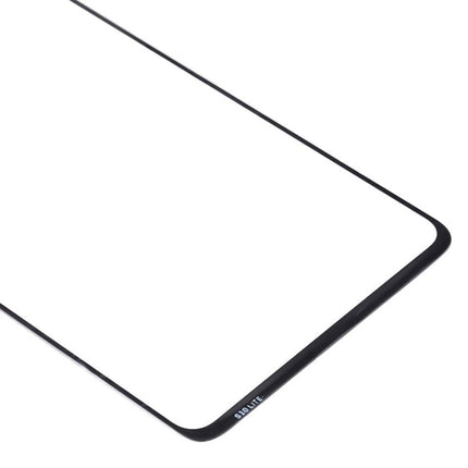 For Samsung Galaxy A71/A715 Front Glass/Lens With OCA/Polarized Film Black(Aftermarket Plus)(SKU:1476629)
