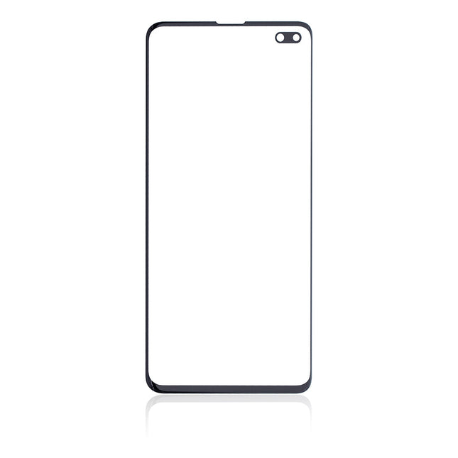 For Samsung Galaxy S10+/G975 | Front Glass/Lens With OCA | Black(Aftermarket Plus)