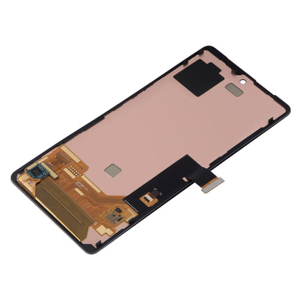 For Google Pixel 7 / OLED assembly With frame / black  (Premium OEM)(SKU:1501567)