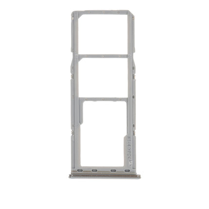 For Samsung Galaxy A70/A705 Sim Card Tray/Dual Sim Card Silver(Premium OEM)(SKU:1475978)