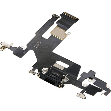 For iPhone 11 Charge Port Flex Cable Black (Refurbished)***DE Warehouse***(SKU:1530781)