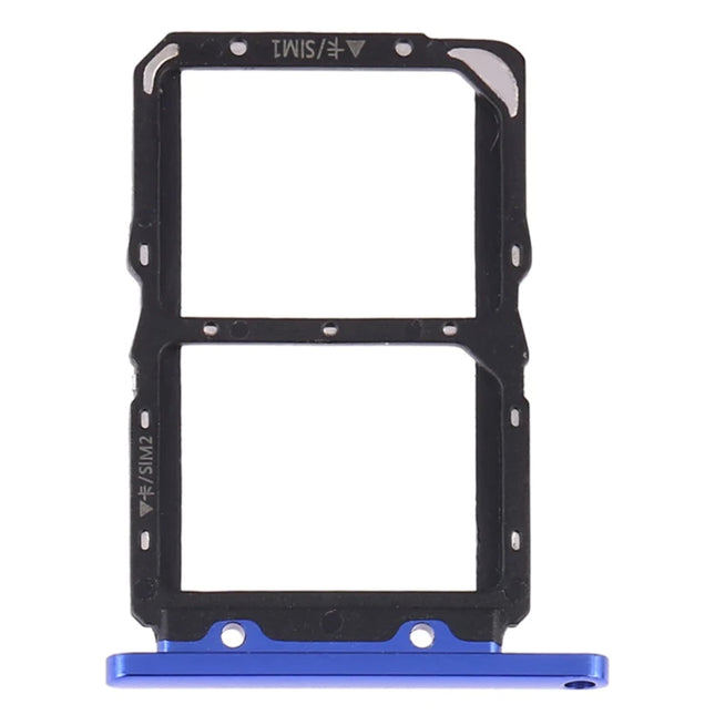 For Honor 20 Sim Card Tray/Dual Sim Card Blue(Premium OEM)(SKU:1482028)