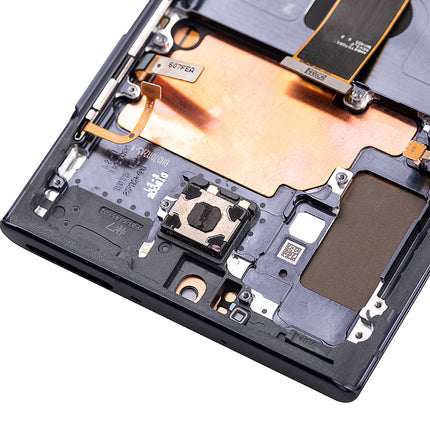 For Samsung Galaxy Note 10+/N975 OLED assembly With Frame Black(Refurbished)(SKU:1236151)