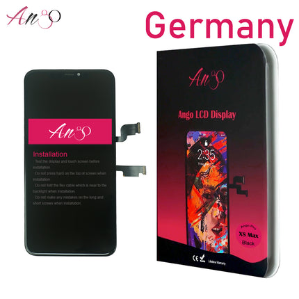 For iPhone Xs max OLED Assembly | Black (Refurbished )***DE Warehouse***