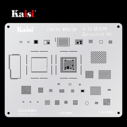 Kaisi Stencils 2D Laser Mesh for iPhone 6S-11/Pro/Max LCD IC/Face ID IC/Charge IC(SKU:1496376)
