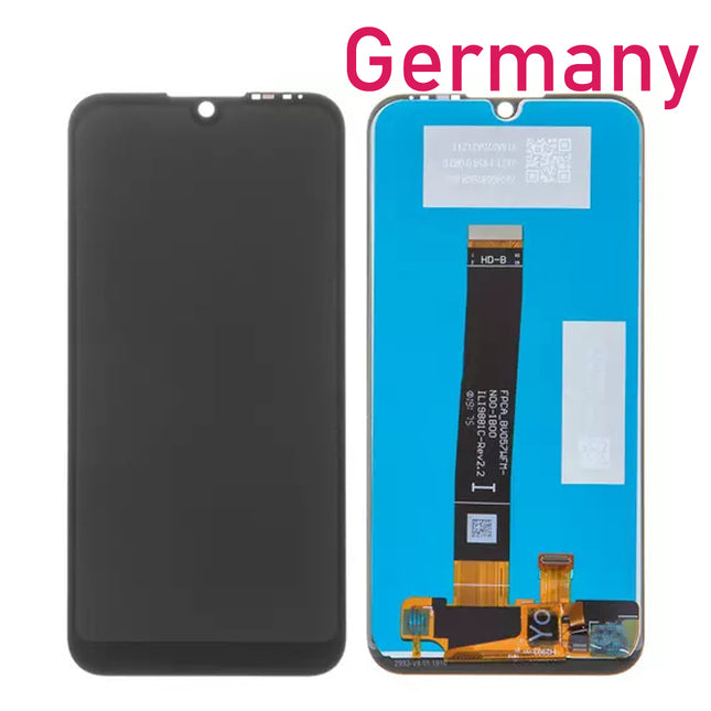 For Huawei Y5 2019 LCD Assembly / no logo / honor8s / Small connector | Black (Refurbished)***DE Warehouse***