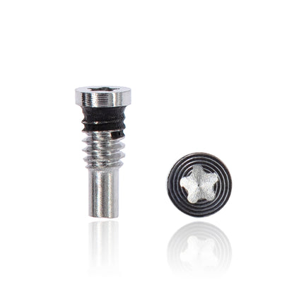 For iPhone 8/SE(2020) | Charger Connector Screw/2pcs | White(Premium OEM)
