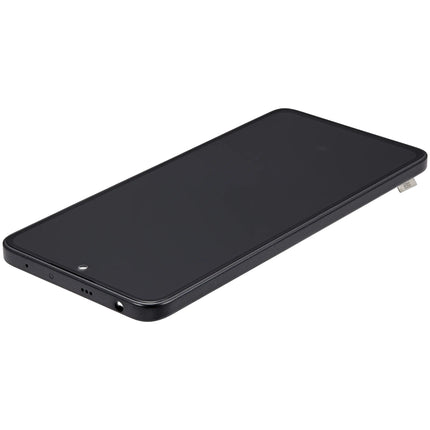 For Xiaomi Poco M7 Pro 5G OLED assembly with Frame Black (SKU:1565684)