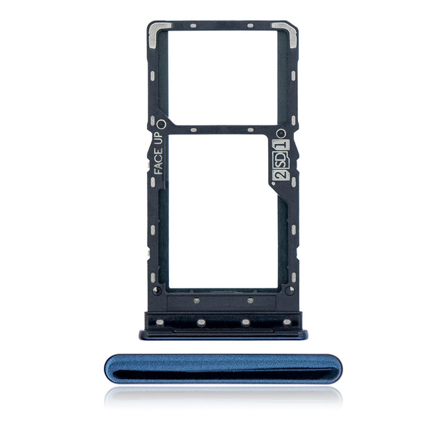For Motorola G9 Plus Sim Card Tray | Sim Card Holder/Dual Sim Card | Blue (Premium OEM)