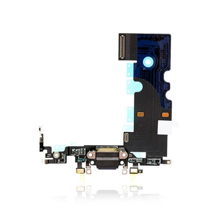 For iPhone SE(2020) / 8G Charge Port Flex Cable Black (Refurbished)***DE Warehouse***(SKU:1530800)