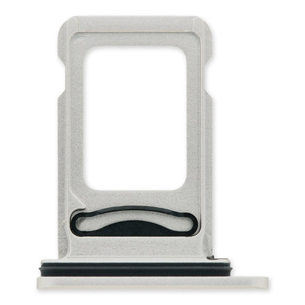 For iPhone 11 Sim Card Tray/Dual Sim Card White(Premium OEM)(SKU:1316362)