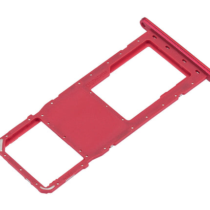 For Samsung Galaxy A03S Sim Card Tray Red(Premium OEM)(SKU:1481514)