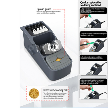 Aixun Electric Soldering Iron Stand Holder for T3A Soldering Station Holder Welding Solder Iron Handle Bracket Seat(SKU:1503090)