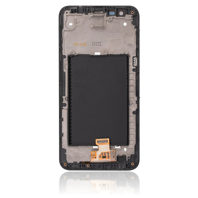 For LG K20/5.2 inch/K20 Plus | LCD Assembly with Frame | Black(Refurbished)