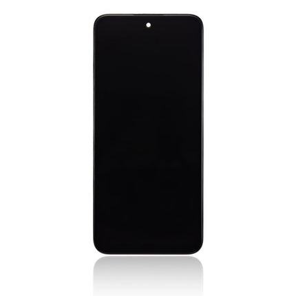 For Motorola G71 5G LCD Assembly With Frame Black (Premium OEM)(SKU:1507528)