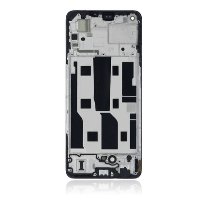 For OnePlus Nord N20 5G OLED assembly With Frame Black (Refurbished)(SKU:1529047)