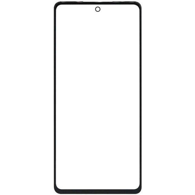 For Samsung Galaxy A51/A515  |  Front Glass/Lens With OCA/Polarized Film  |  Black ( Aftermarket Plus ) 