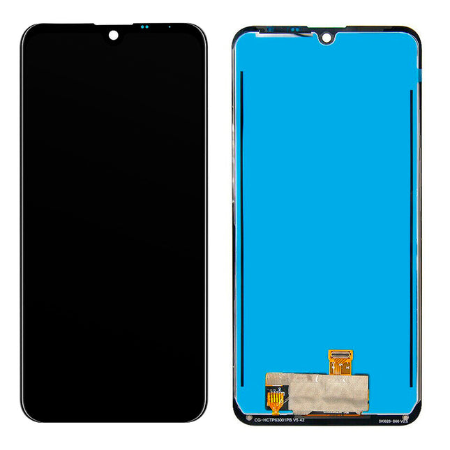For LG Q60 | LCD Assembly | Black(Refurbished)