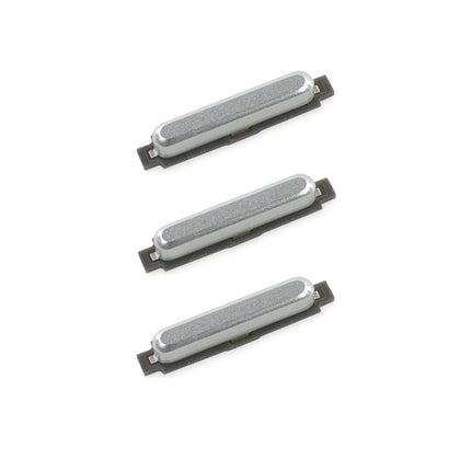 For Samsung Galaxy S6/G920F | Side Key/3pcs | White(Premium OEM)