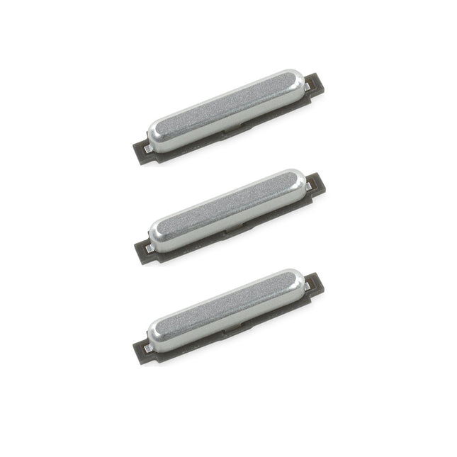 For Samsung Galaxy S6/G920F | Side Key/3pcs | White(Premium OEM)