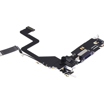 For iPhone 14 pro|Charge Port Flex Cable|Purple(Premium OEM)(SKU:1500540)