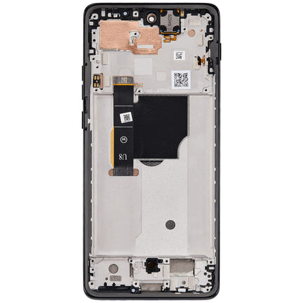 For Motorola Edge 2024 OLED assembly With Frame/XT2405 Black (SKU:1565314)