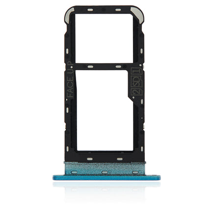 For Motorola E7 Power Sim Card Tray Blue(Premium OEM)(SKU:1481485)