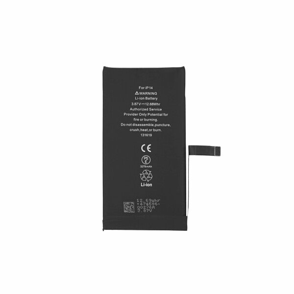For iPhone 14 Battery With Sticker /3280mAh/Pure Cobalt