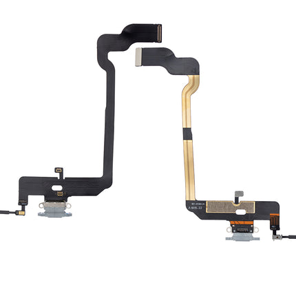 For iPhone Xs Charge Port Flex Cabe White(Premium OEM)(SKU:1337194)