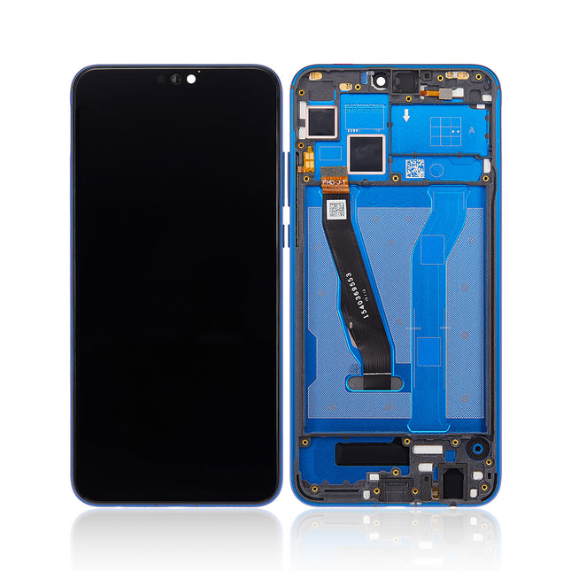 For Honor 8X LCD Assembly With Frame Blue(Refurbished)(SKU:1348731)