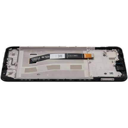 For Motorola G55 5G LCD assembly With Frame Black Refurbished (SKU:1563102)