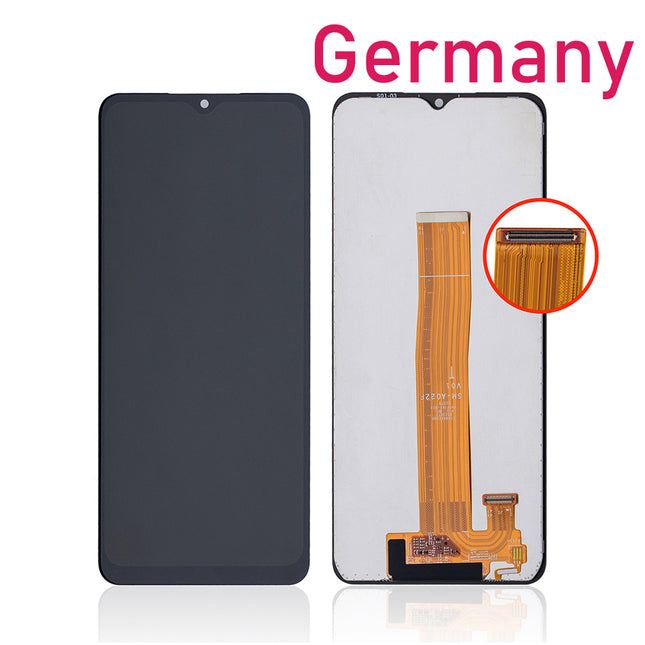 For Samsung Galaxy A02 / A022 LCD Assembly | Black ( Refurbished ) ***DE Warehouse***