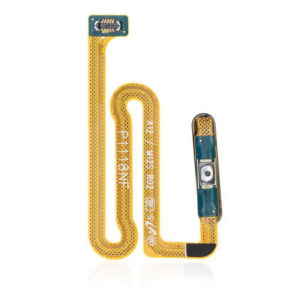 For Samsung Galaxy A12/A125 Power Flex Cable with fingerprint Black(Premium OEM)(SKU:1474130)