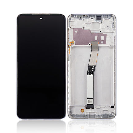 For Xiaomi Redmi Note 9 Pro/Redmi Note 9S | LCD Assembly With Frame | Gray(Refurbished)