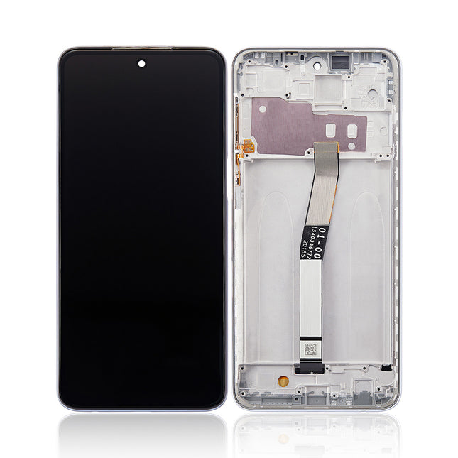 For Xiaomi Redmi Note 9 Pro/Redmi Note 9S | LCD Assembly With Frame | Gray(Refurbished)