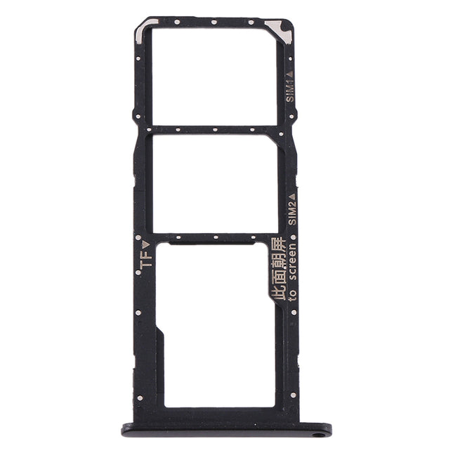 For Huawei Y6P | 	Sim Card Tray | Black(Premium OEM)