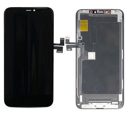 For iPhone 11 Pro OLED Assembly ( Hard OLED ) ( GX ) Black ( Aftermarket )(SKU:1452950)