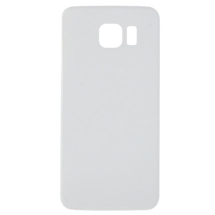 For Samsung Galaxy S6/G920 Back Cover(No Logo) White(Aftermarket Plus)(SKU:1087209)