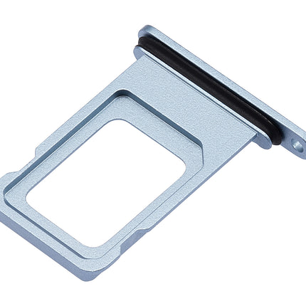 For iPhone XR Sim Card Tray/Dual Sim Card Blue(Premium OEM)(SKU:1089827)