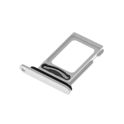 For iPhone 12 Sim Card Tray/Dual Sim Card White(Premium OEM)(SKU:1358970)