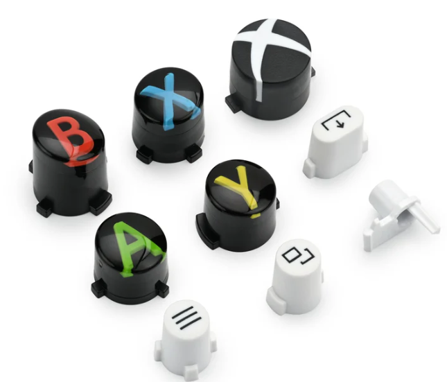 Xbox Series X/S Controller Action Button Covers / White/NEW