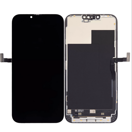 RJ * For iPhone 13 Pro Max Soft OLED Assembly / IC Removable | Black (Aftermarket Plus)