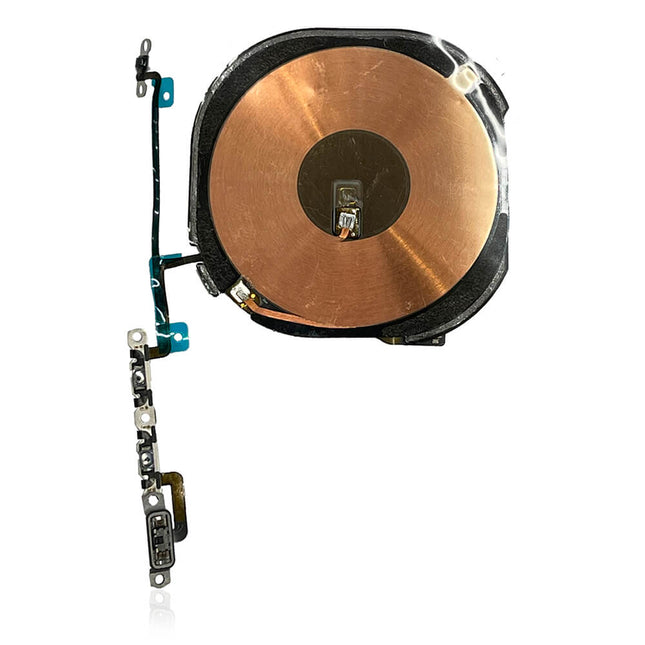 For iPhone Xs max | Wireless charging coil with volume flex cable | (Premium OEM)