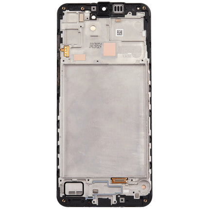 For Samsung Galaxy A16 4G OLED assembly with frame Black (Aftermarket Plus) (SKU:1563749)