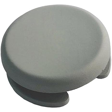 For Nintendo 2DS 2DS XL 3DS 3DS XL Analog joystick cap thumb stick with rubber coating | Gray
